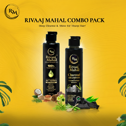 Rivaaj Mahal Hair Oil & Organic Shampoo