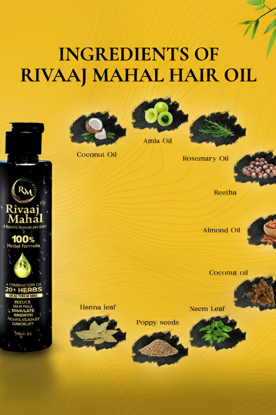 Rivaaj Mahal Hair Oil