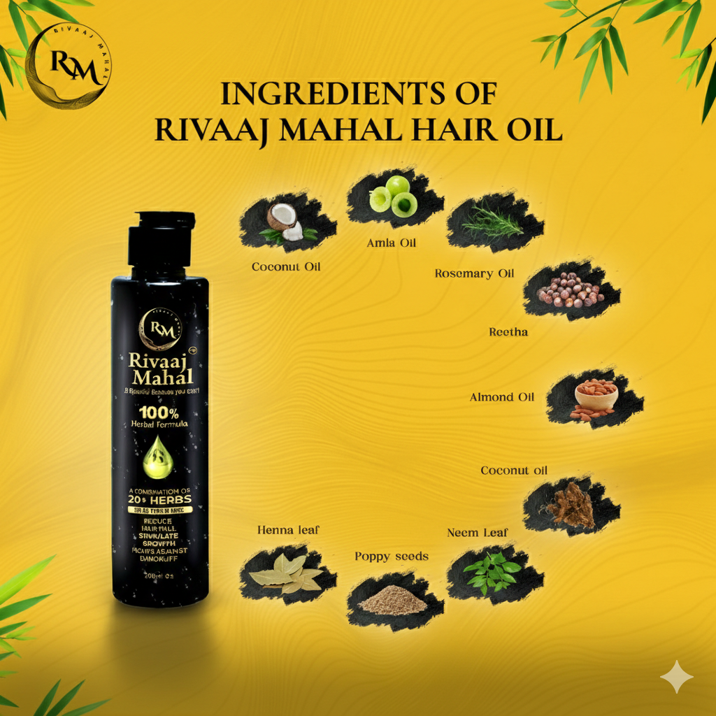 Rivaaj Mahal Hair Oil
